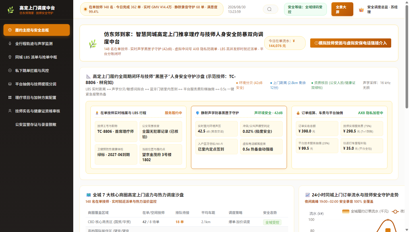履约主控主舞台沙盘