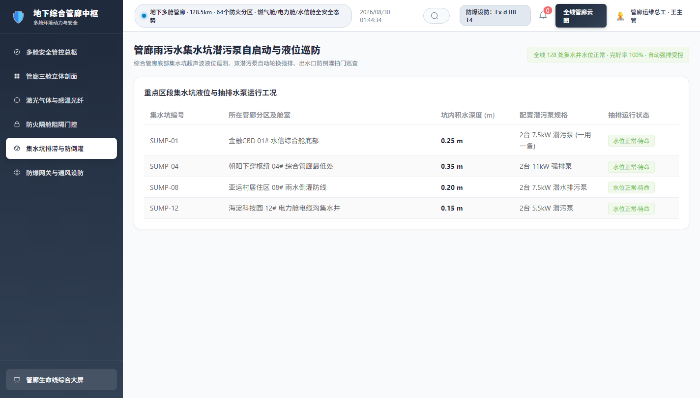 集水坑强排