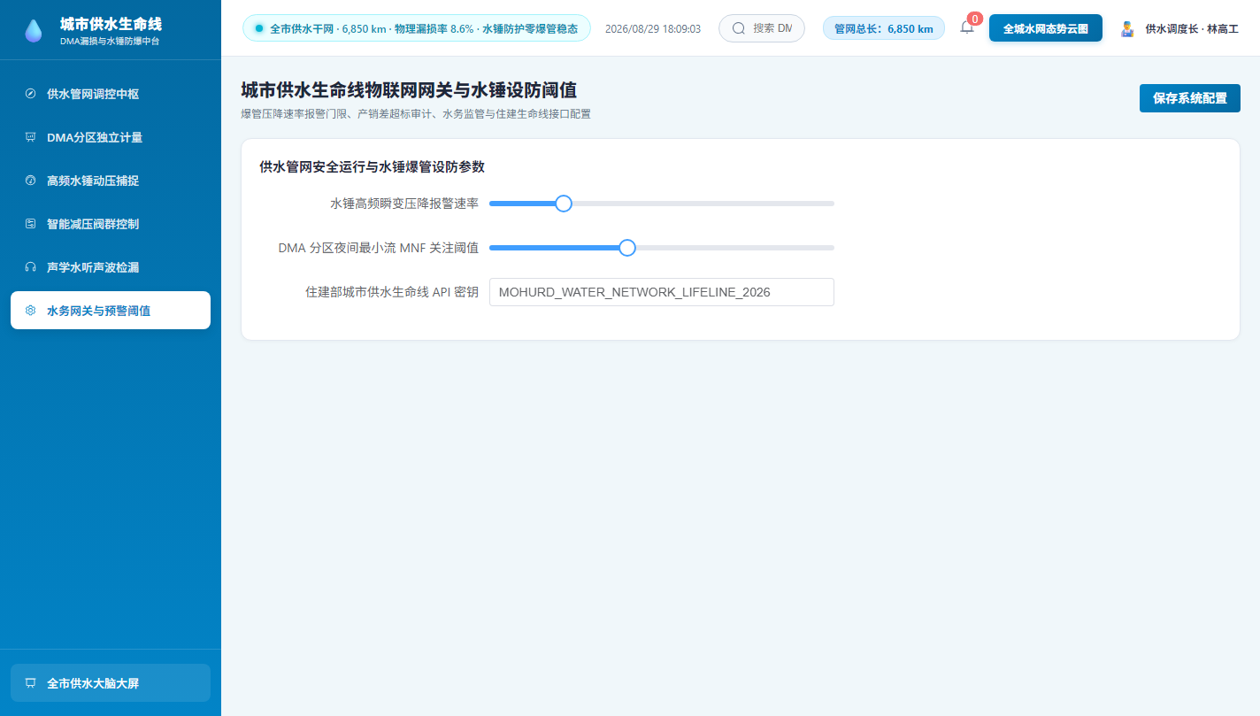 水务网关设防