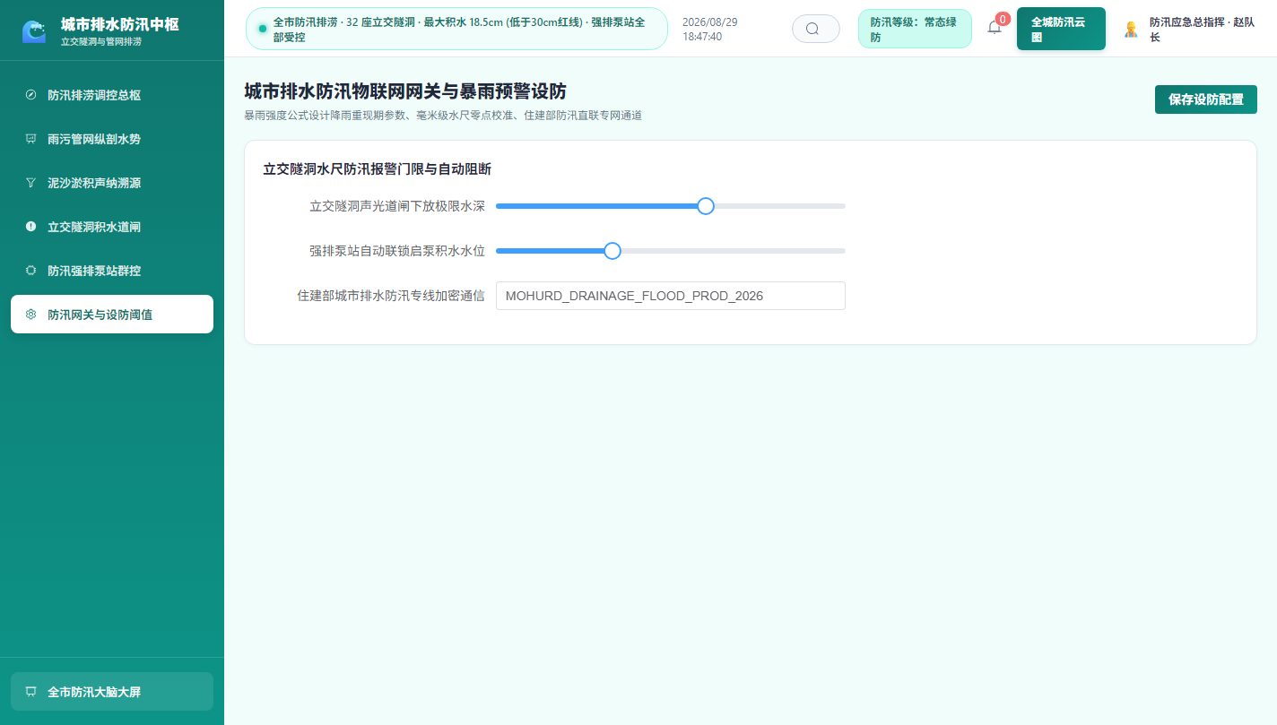 防汛网关设防