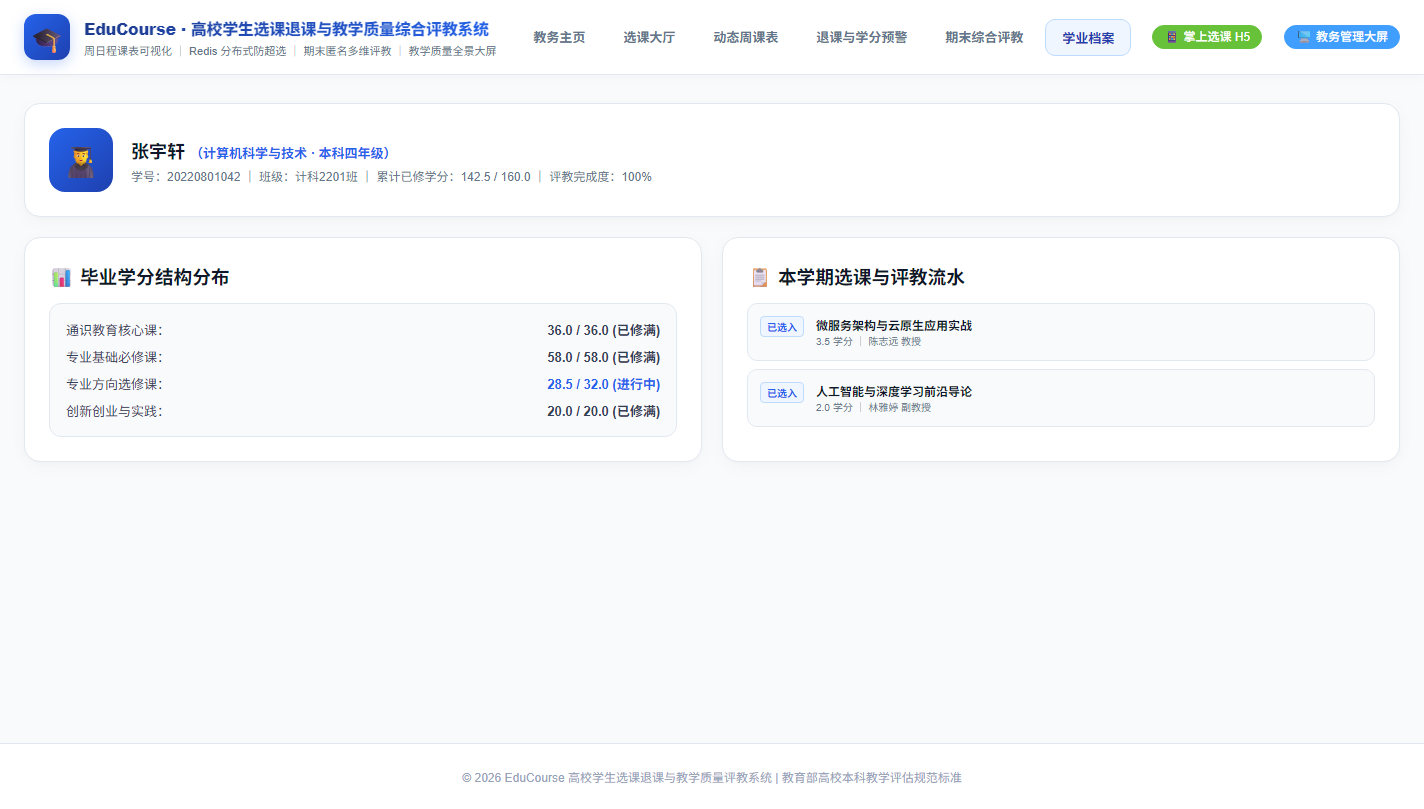 学业档案