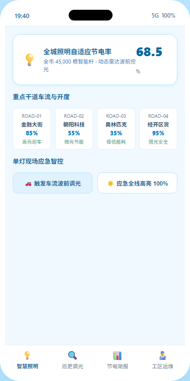 手机路灯安全