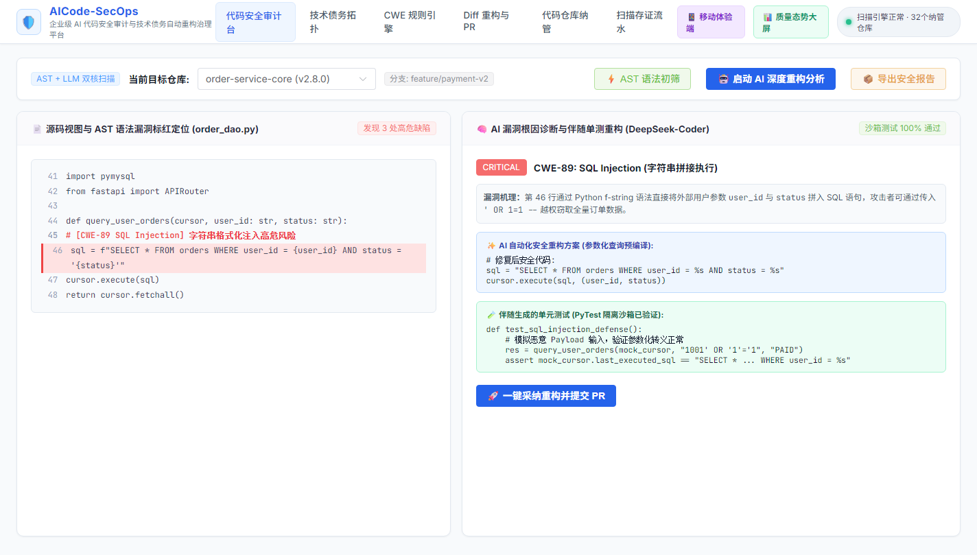 在线代码安全审计工作台