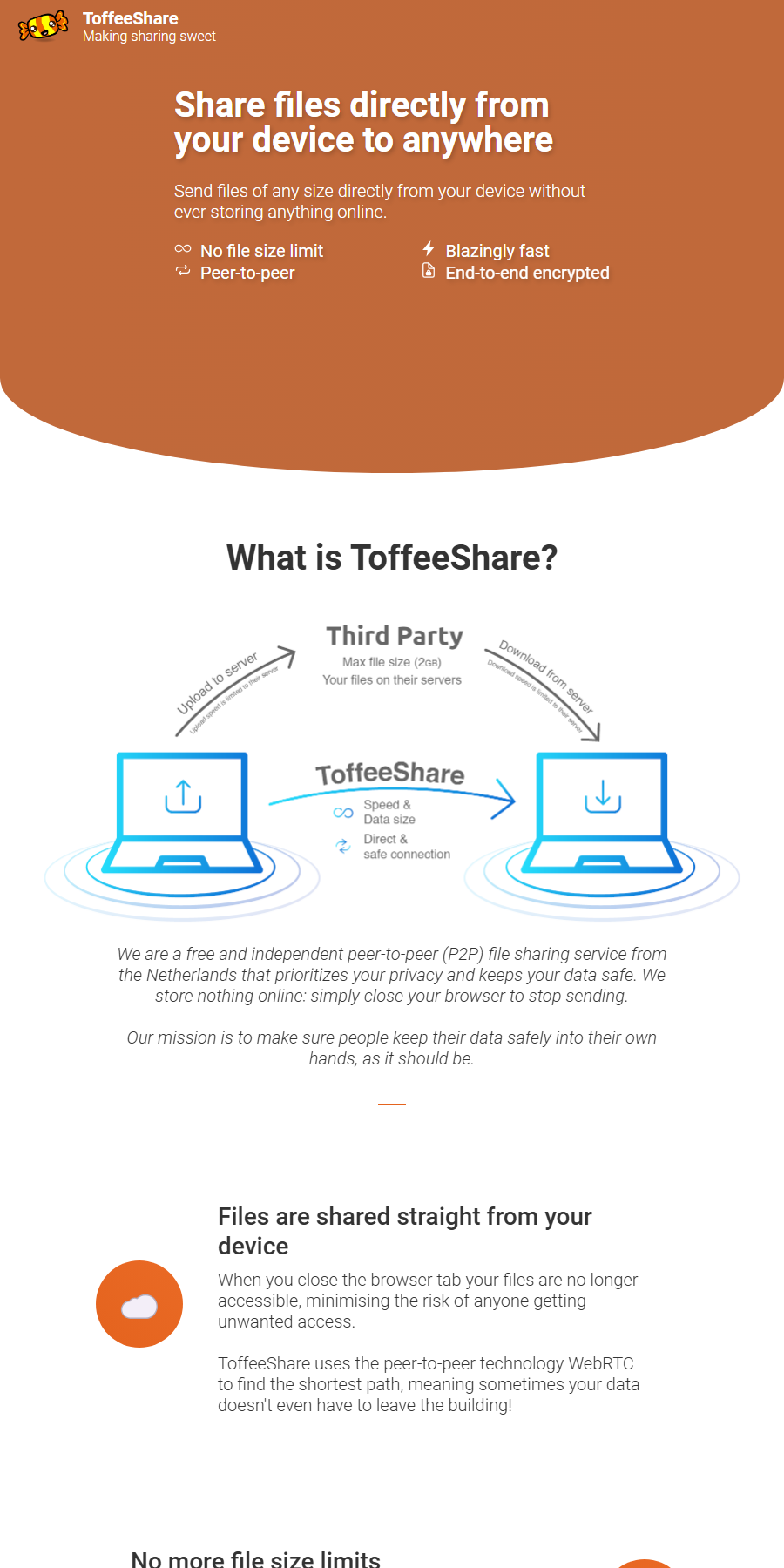 ToffeeShare 极速文件上传与生成提取码实测