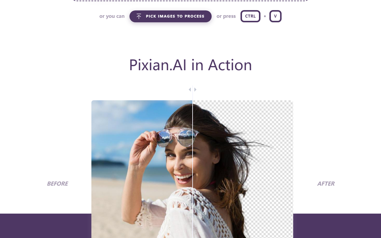 Pixian.AI 发丝级微距放大 Before/After 对比实测