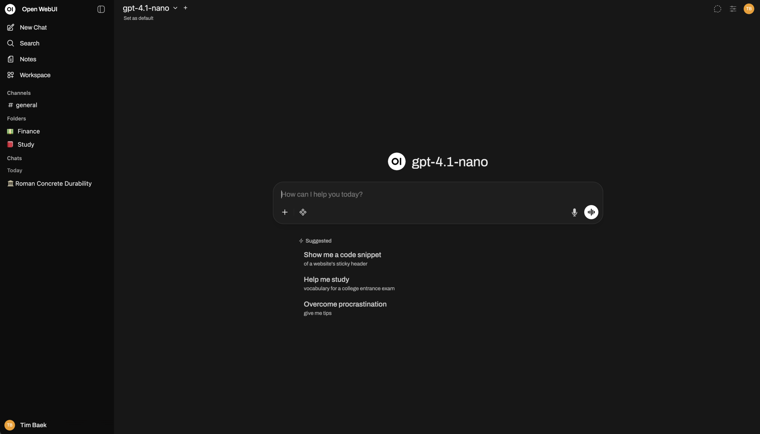 Open-WebUI 3.4K 超高清全景交互主界面