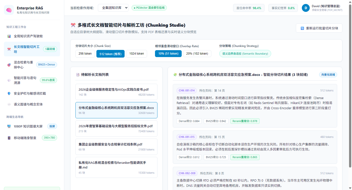 切片参数模拟与语义分块对比