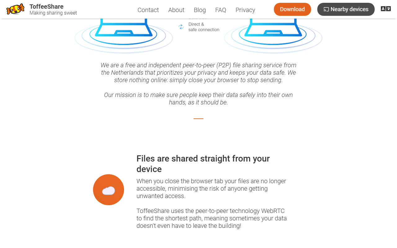 ToffeeShare 安全与隐私特性解析