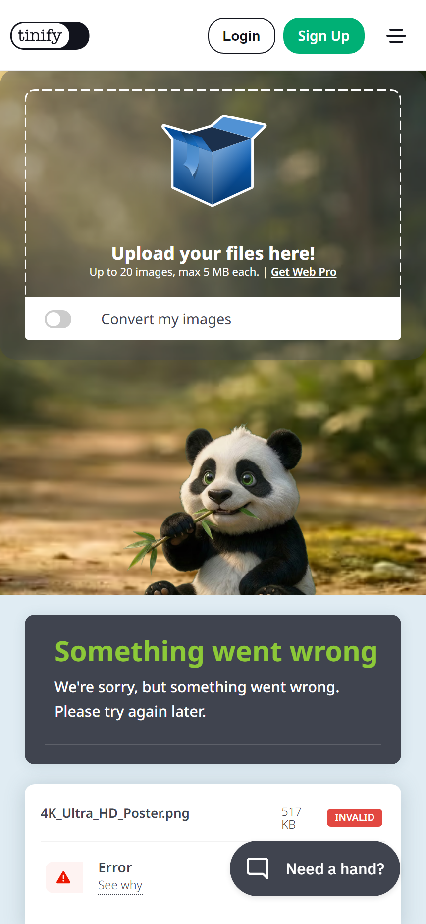 TinyPNG 移动端响应式极速体验