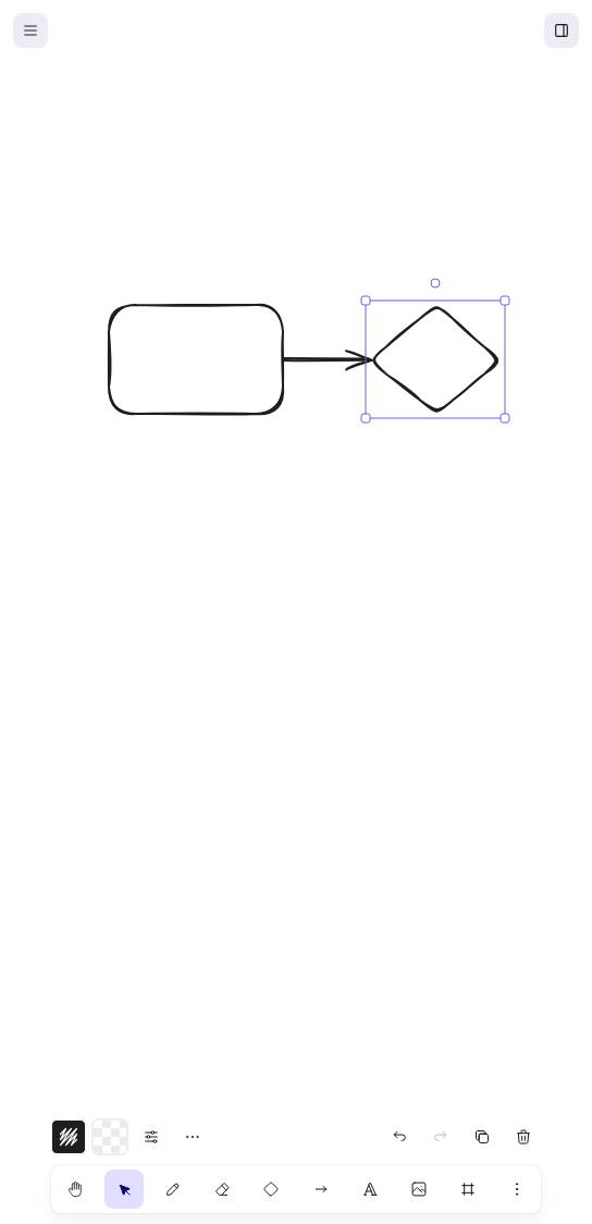 Excalidraw 手机移动端真机全景