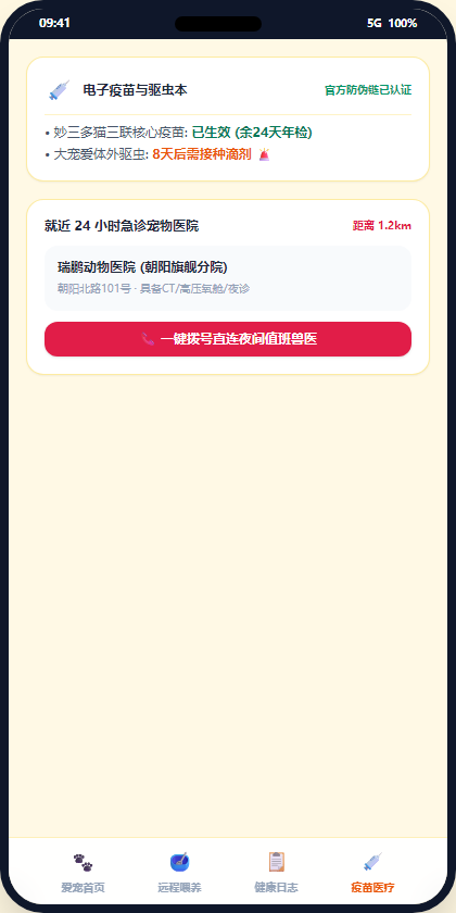 电子疫苗本与急诊就医