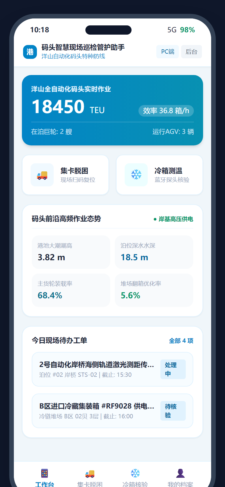 11. 现场指挥官移动微门户与高频作业速览