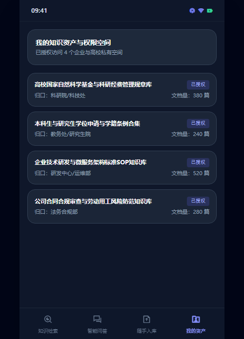 个人知识片段管理
