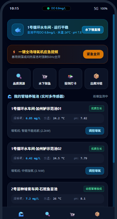 塘口管护随身工作台