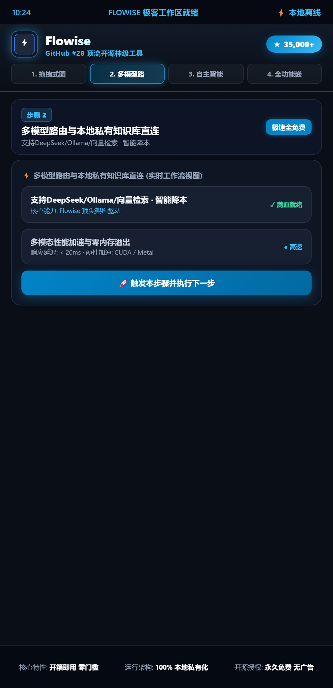 Flowise 自主智能体与长文本多轮记忆编排