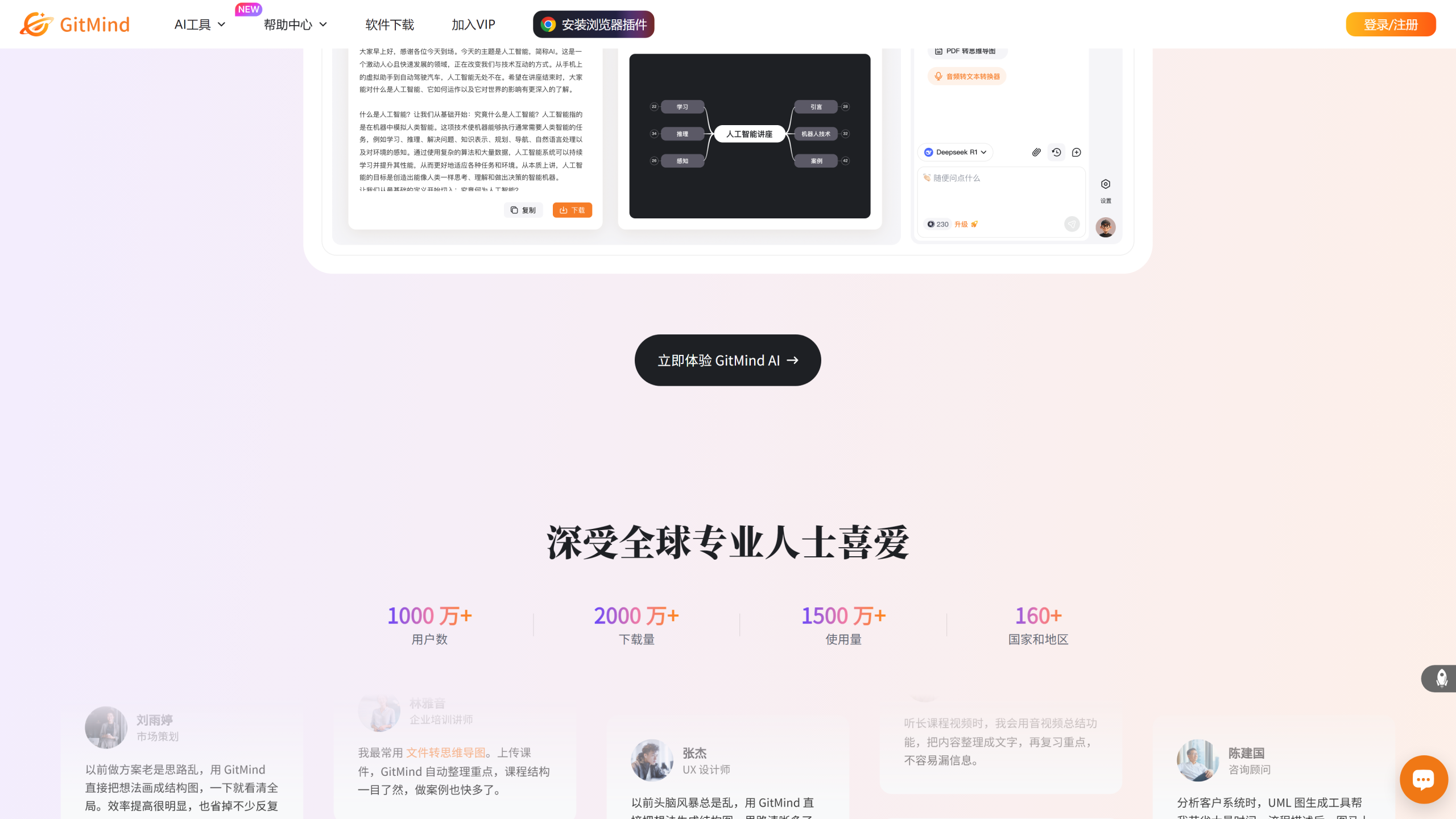 GitMind 丰富现成知识图谱模板中心
