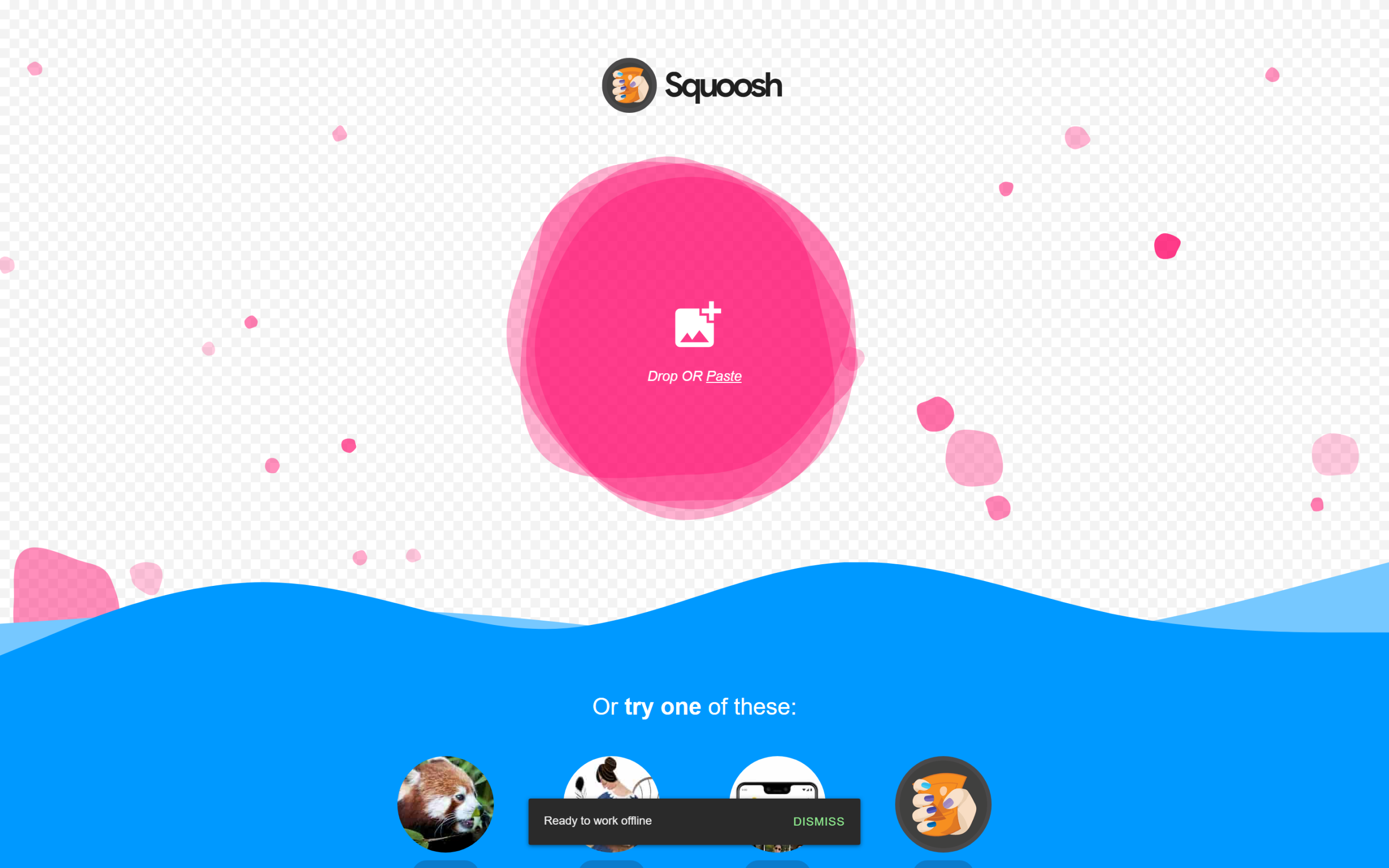 Squoosh 丰富的编码参数调节面板与调优选项