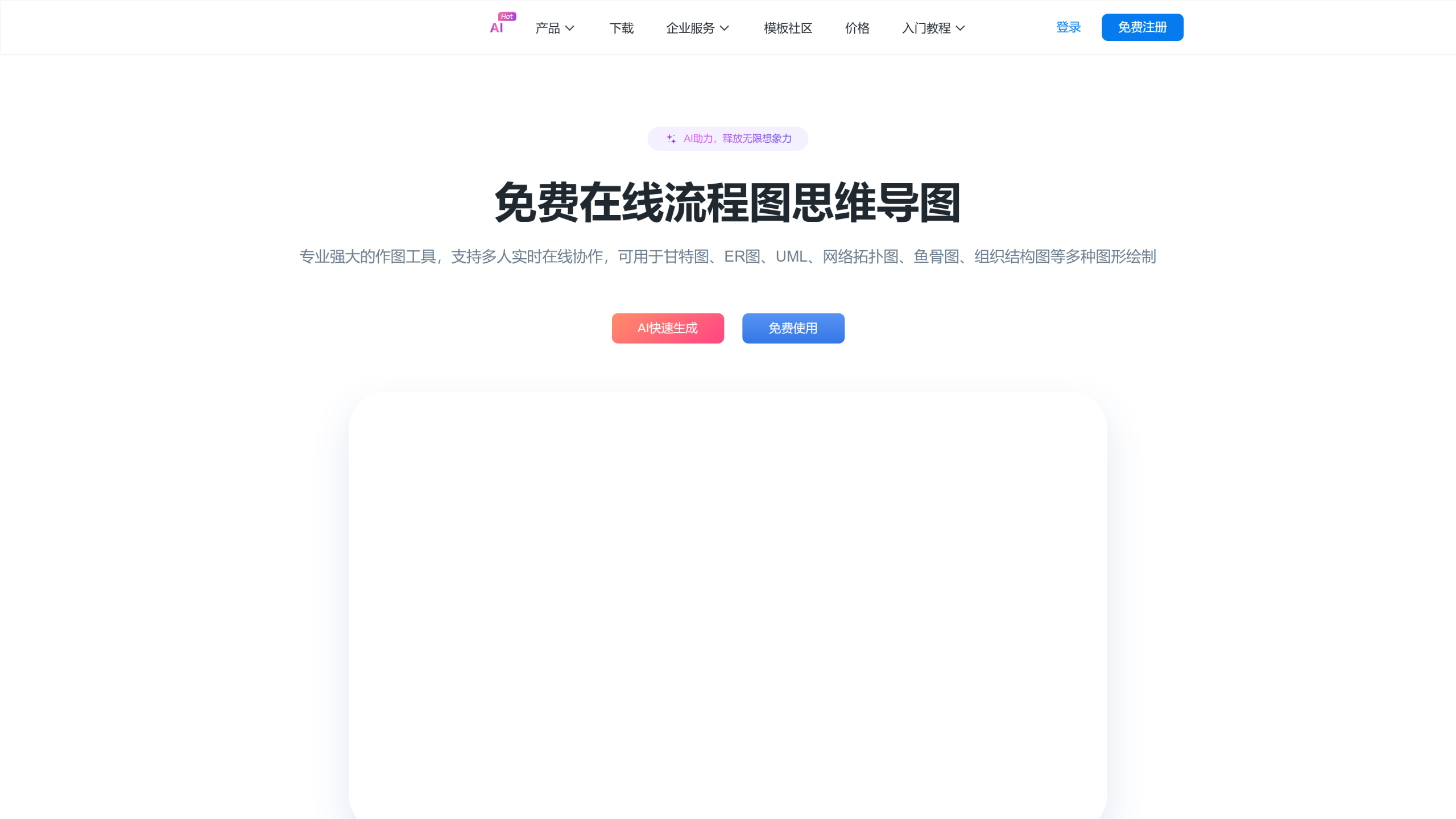 ProcessOn 丰富行业模板社区