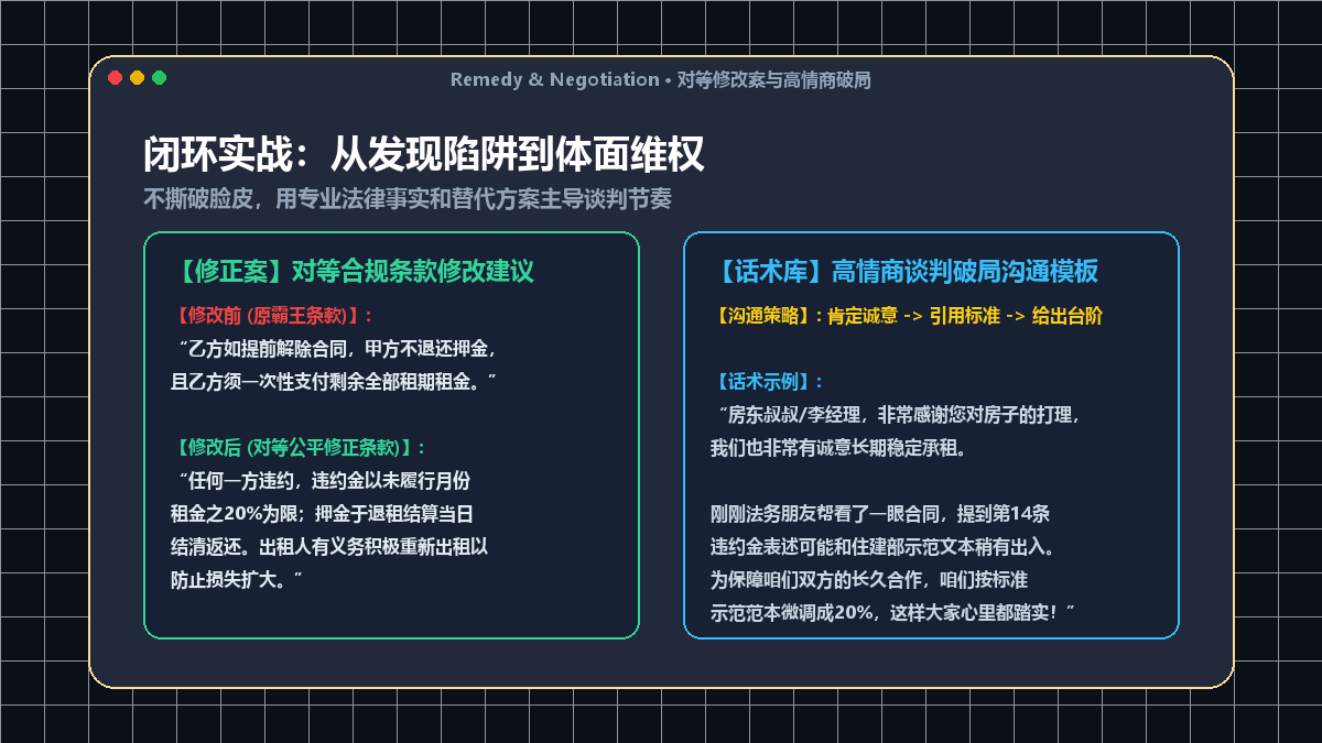 闭环实战：从发现陷阱到体面维权